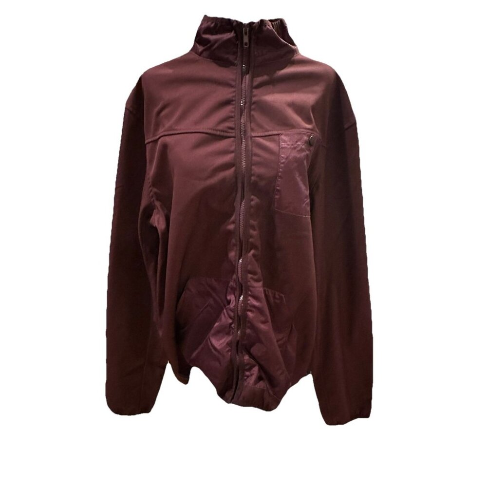Nomad Women’s Jacket Large L Burgundy Maroon Lightweight Insulated Zip Jacket